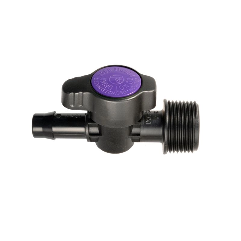 Purple Back® Valve 3/4" Male Thread