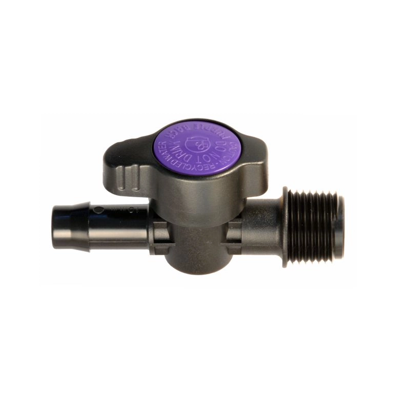 Purple Back® Valve 1/2" Male Thread