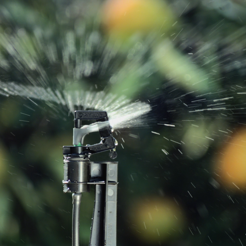 Rotor Rain® Mini Sprinkler on Jumbo Stake™