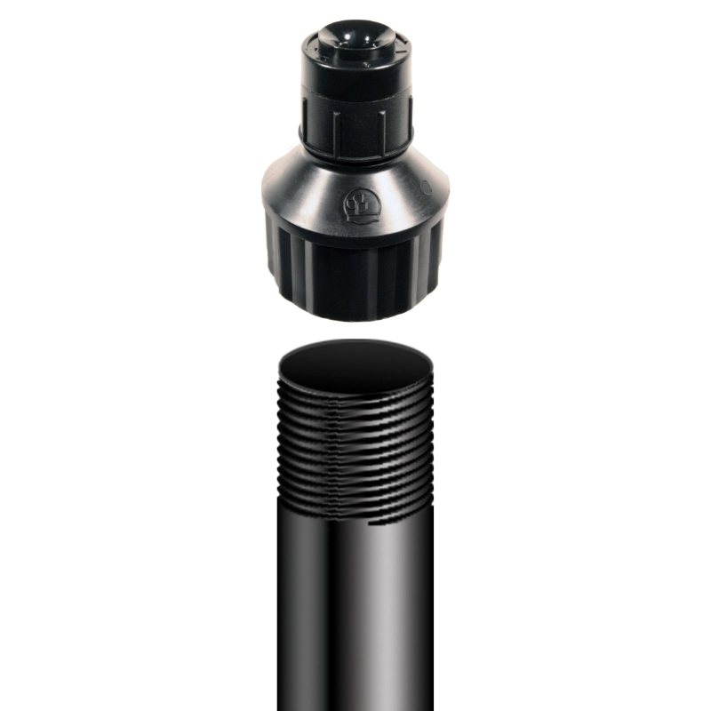 Spectrum™ 1/2" FNPT Thread Riser Pipe Installation