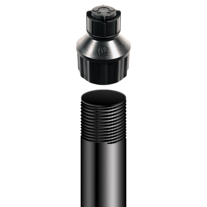 Mini Bubbler 1/2" FNPT Thread Riser Pipe Installation