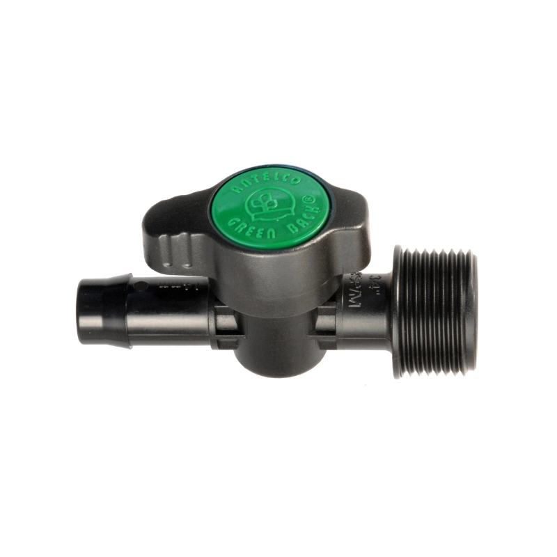14 mm Green Back® Valve 1/2" Male Thread