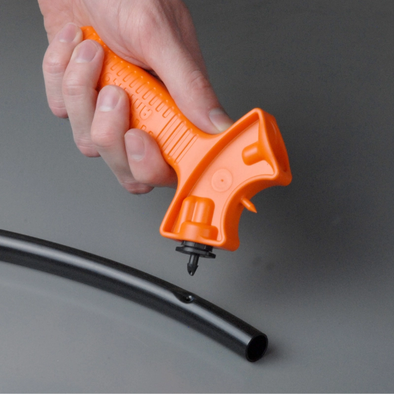 DripMate® Tool installs CETA®, Shrubbler®, Spectrum™, & Mini Bubbler