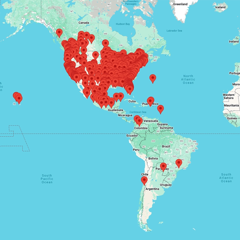 Antelco Distributors North America & South America