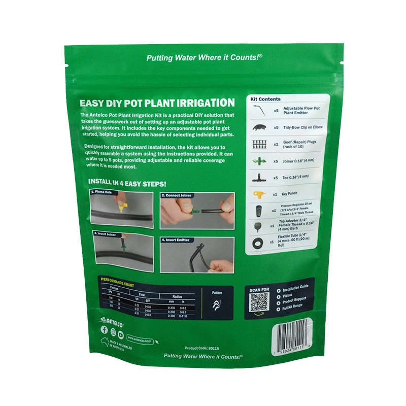 Adjustable Pot Plant Kit Bag (Back)