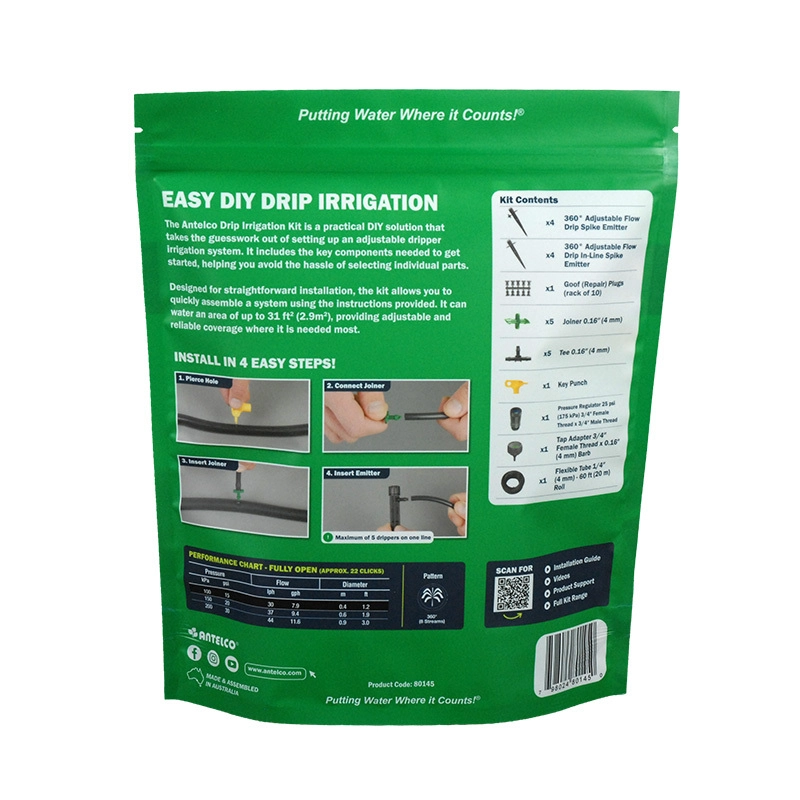 Adjustable Drip Kit Bag (Back)
