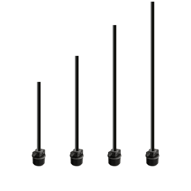 Rigid Risers with 1/2" MNPT Adaptor