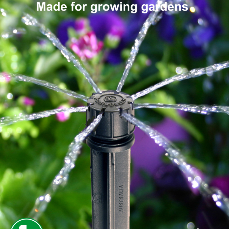 Why you should think about using adjustable drippers for your home garden… 