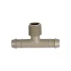 Dripline Tee 17 mm x 1/2” MNPT