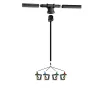Rigid Risers with 1/2" MNPT Adaptor inverted installation with Rotor Spray™